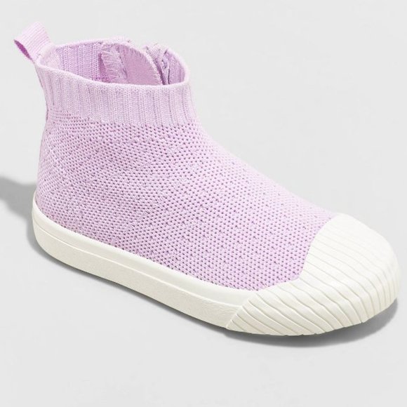 Toddler Girls' Leslie Zipper Slip-On Sneakers - Cat & Jack - Picture 1 of 4